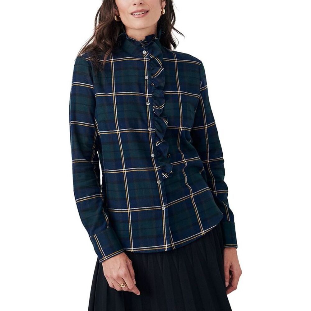 J.Mclaughlin Womens  Carson Top, Blue